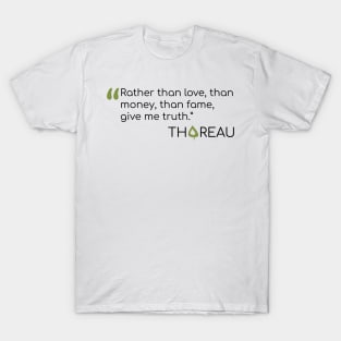 Thoreau Quote T-Shirt